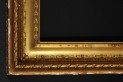 Water and oil gilded frame. XVIII century. Ireland. Style: British Carlo Maratta. State before conservation.